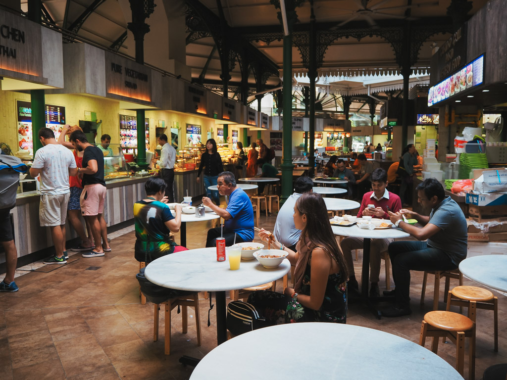 cosas-que-ver-en-singapur-lau-pa-sat-hawker-centre