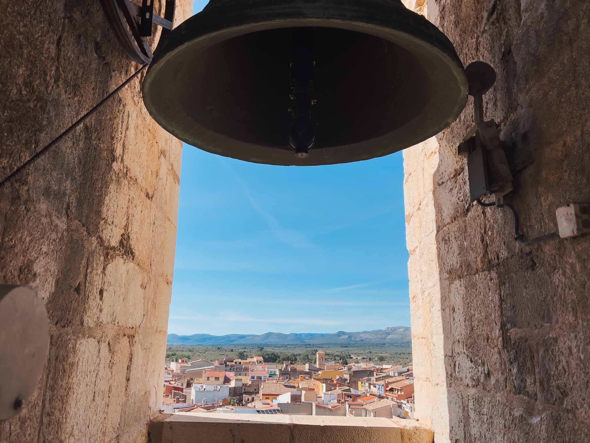 Vistas-Campanario-Sant Mateu-Ruta-de-los-cataros-comunitat-valenciana